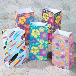 com Tropical Print Bags   Party Favor & Goody Bags & Paper Goody Bags 