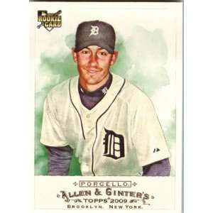  2009 Topps Allen and Ginter #316 Rick Porcello SP RC 