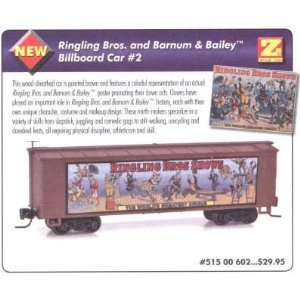   Billboard Car #2 40 Foot Wood Box Car (Now Sold Out at Micro Trains