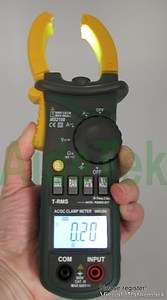 MS2108 T RMS DC clamp meter nrush compared w/ FLUKE  