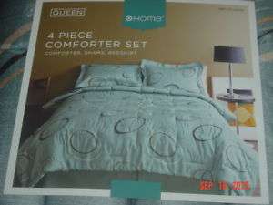 Target Home Queen 4 Pc. Comforter Set Forest Green NEW  