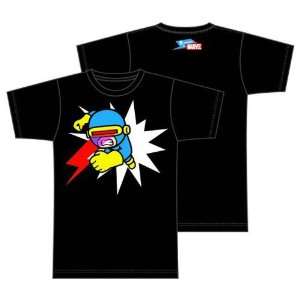   Marvel TXM   Cyclops Optic Blast (M) BLACK T Shirt 