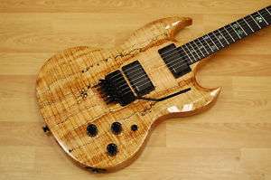 US Masters Hornet Floyd with Spalted Maple Top  