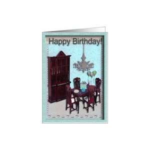  Birthday Party Invitation / 30 years old / Blue Room Card 