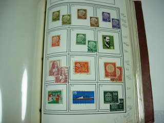 GERMANY( 1981)Advanced Stamp Collection mostly hinged on pagesNo 