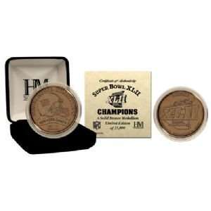 New York Giants Super Bowl Xlii Champions Bronze Coin  