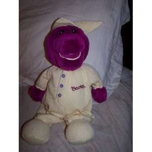  Barney in Pajamas Plush 14 