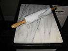 marble cutting board and rolling pin excellent condition clean no