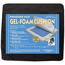 Hudson Pressure Eez Gel foam Seat Cushions (18x18x2) (Pack of 4 