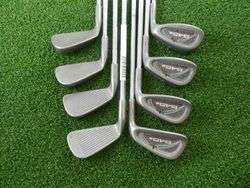 TOMMY ARMOUR 845S SILVER SCOT IRONS 3 PW STEEL REGULAR GOOD CONDT 