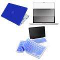 Blue Case/ LCD Protector/ Keyboard Skin for Apple MacBook Pro 13 inch 