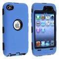 Black/ Blue Hybrid Case for Apple iPod Touch 4th Generation 