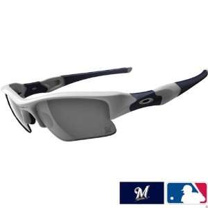   Major League Baseball Sports Sunglasses   Color Polished White/Black