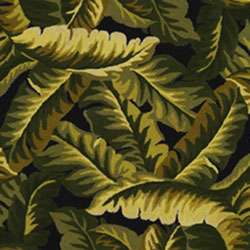 Hand hooked Tropical Banana Leaf Wool Rug (5 x 8)  