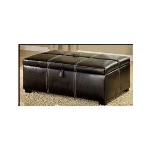  Ottoman With Hidden Bed in Espresso Finish