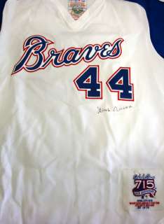   Autographed Signed Braves Mitchell Ness Jersey PSA/DNA #K66088  