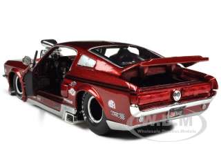 scale diecast car model of 1967 Ford Mustang GT Pro Street With Blower 