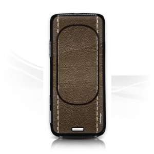  Design Skins for Nokia N73   Brown Leather Design Folie 