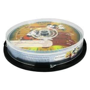  10PK DVD R 16X 4.7GB 120MIN SUPLCLASSIC MICKEY 