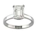 14k White Gold 2ct TDW Certified Clarity enhanced Diamond Ring (H, SI1 