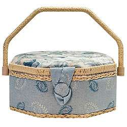 Suzys Small Octagonal Sewing Basket  