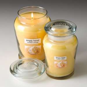   Yankee Candle simply home Vanilla Frosting Jar Candles