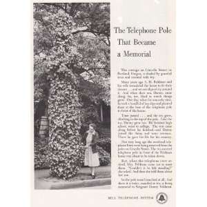    1955 Bell Telephone Telephone Pole Memorial Bell Telephone Books