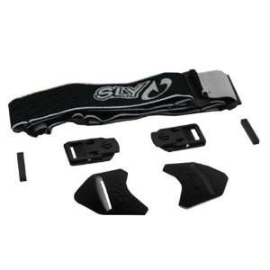 2011 Sly Paintball Profit Goggle Strap Contrast Color Kit   Black 