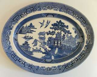 Johnson Bros. England Blue Willow Platter  