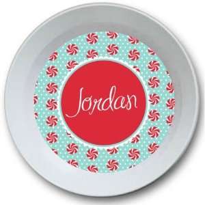  Peppermint Personalized Bowl