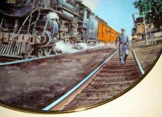 JIM DENEEN Great American Trains PANAMA LIMITED Plate  