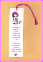 25 Baby Betty Boop Baby Shower Favors Bookmarks  