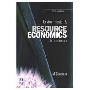  Environmental and Resource Economics (9780582246324 