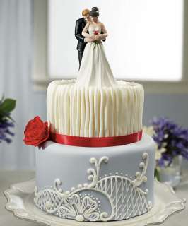   Wedding Bride And Groom Figurine Cake Topper Top 068180033072  