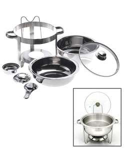 Large 5 LT 18/8 Stainless Steel Chafing Dish  