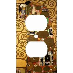  Fine Art Gustav Klimt Fulfilment Decorative Outlet Cover 