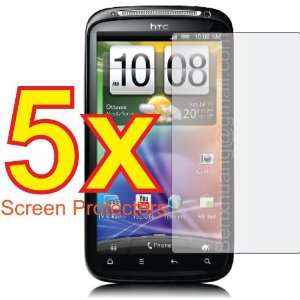 5x HTC Sensation 4G G14 Premium Clear LCD Screen Protector Cover Guard 