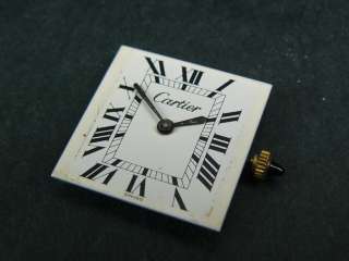 Vintage SMALL Men size GF Cartier Hand Winding Watch  