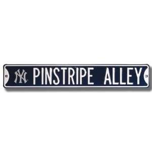  New York Yankees Pinstripe Alley Street Sign Sports 