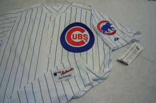 100% Licensed CHICAGO CUBS Authentic GAME Jersey WHITE Brand New ALL 