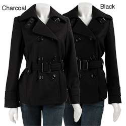Giacca Womens Double breasted Belted Coat  