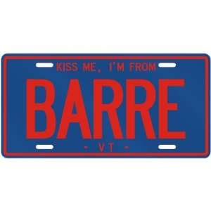   AM FROM BARRE  VERMONTLICENSE PLATE SIGN USA CITY