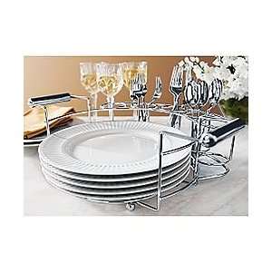  The Great Indoors Wire Buffet Caddy for dishes & flatware 