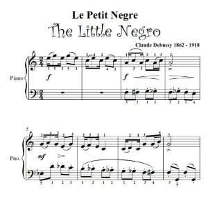  Le Petite Negre Childrens Corner Debussy Big Note Piano 