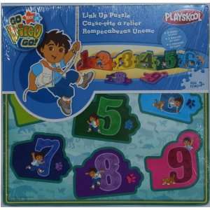    Playskool Go Diego Go Foam Link Up Puzzle   Numbers Toys & Games