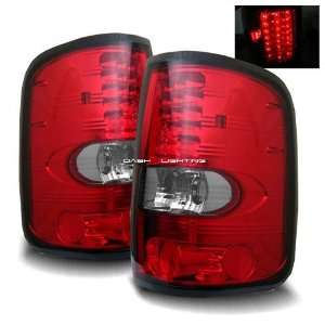  04 07 Ford F150 Styleside LED Tail Lights   Red Clear Automotive