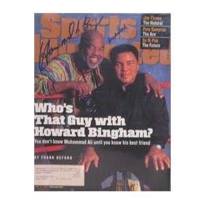  Howard Bingham & Muhammad Ali autographed Sports 