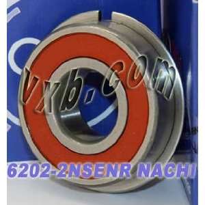  6202 2NSENR Nachi Bearing Sealed C3 Snap Ring Japan 