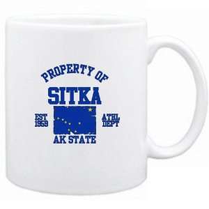   Property Of Sitka / Athl Dept  Alaska Mug Usa City