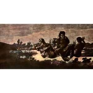   Francisco Goya Landscape Birth   Original Color Print